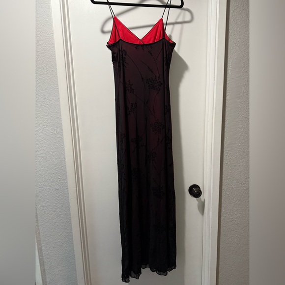 Cache Vintage Burgundy and Black Maxi Dress - Picture 2 of 4